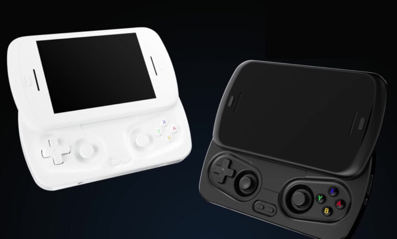 Anbernic RG Slide revive o espírito do PSP Go com design ousado