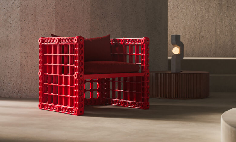 Atypical Chair apresenta materiais inovadores no design de mobiliário