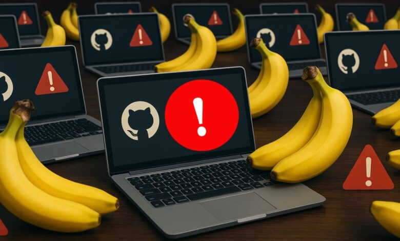 Banana Squad esconde malware em repositórios falsos de GitHub
