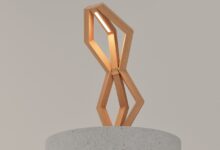 Luz escandinava minimalista inspira design inovador baseado em mitologia