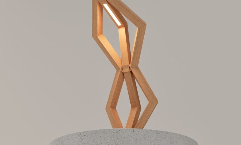 Luz escandinava minimalista inspira design inovador baseado em mitologia