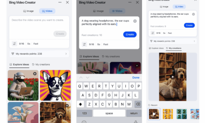 OpenAI lança Sora gratuito no Microsoft Bing Video Creator