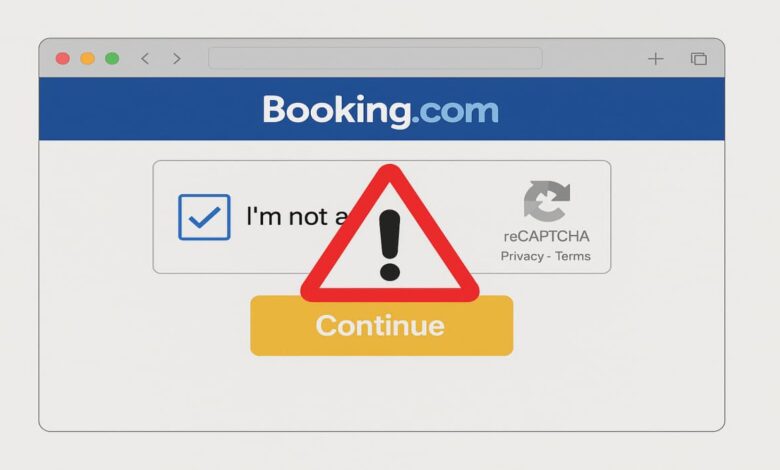 Emails falsos do Booking.com distribuem malware