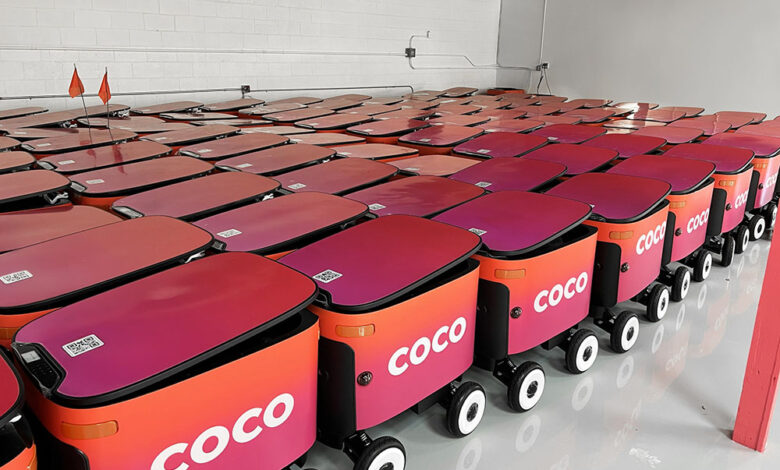 Coco Robotics capta US$ 80M para ampliar robôs de entrega