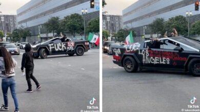 Cybertruck aparece em protestos, destaca cultura geek e ativismo