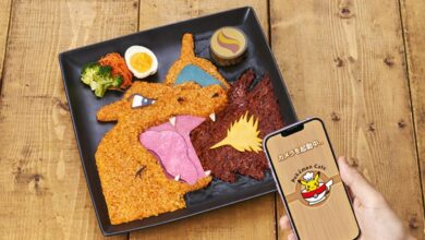 Pokémon Cafés no Japão servem curry do Mega Charizard