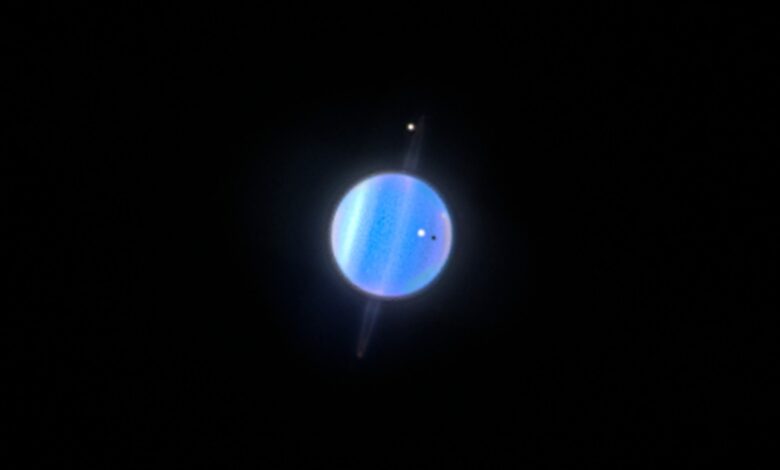 Hubble revela mistério magnético em satélites de Urano