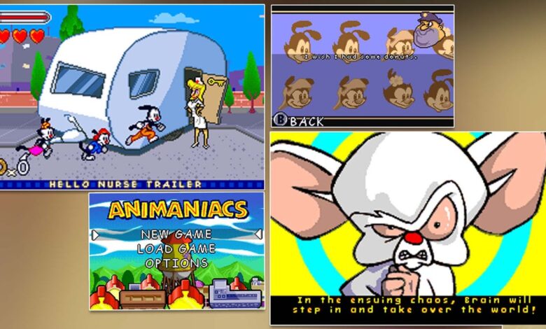 Animaniacs revela jogo cancelado quase finalizado