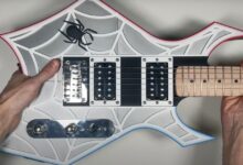 Impressão 3D de guitarra modular oferece personalização única