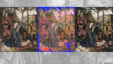 IA restaura pintura danificada em horas com rede neural