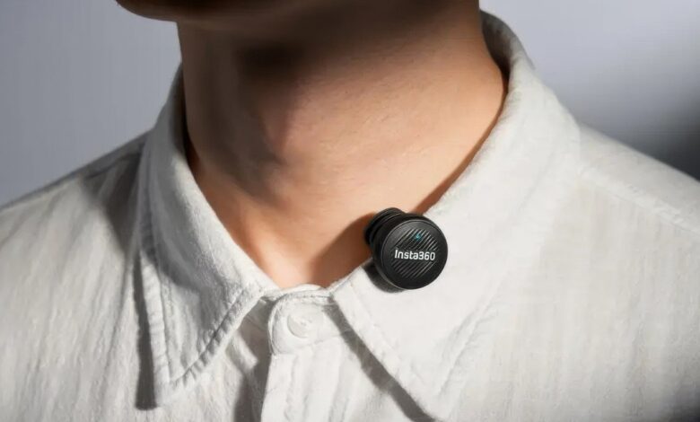 Insta360 lança mic sem fio essencial para criadores de design