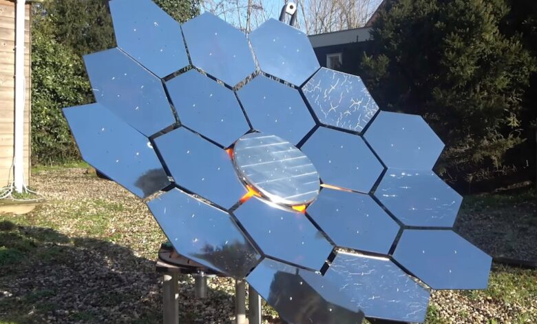 Projeto cria gerador solar inspirado no James Webb
