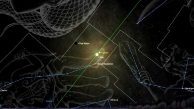 NASA observa Mercúrio em sua maior altura no céu