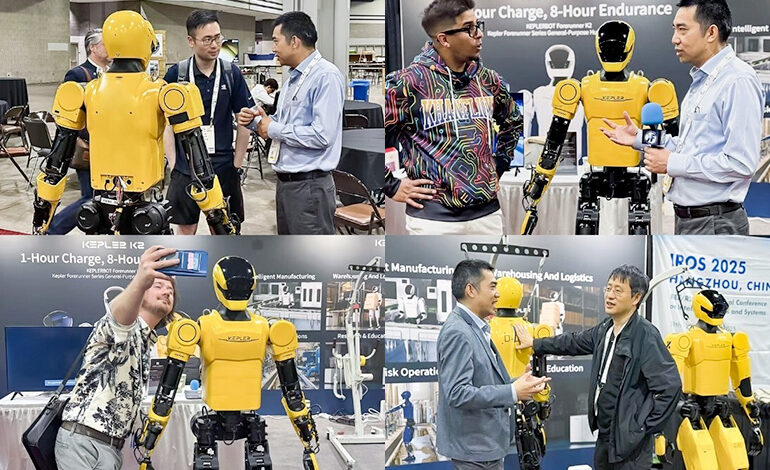 Kepler Robotics apresenta robô humanoide K2 'Bumblebee' na ICRA 2025
