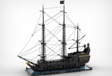 Black Pearl da LEGO ganha novo design com 4.590 tijolos