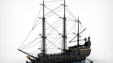 Black Pearl da LEGO ganha novo design com 4.590 tijolos