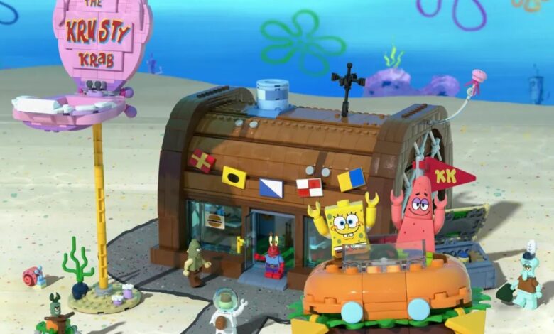 LEGO apresenta set da Krusty Krab, sonho de consumo dos anos 2000