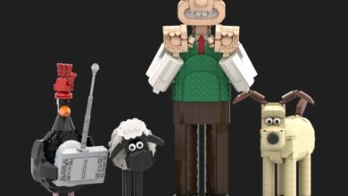 LEGO homenageia Wallace e Gromit com design criativo