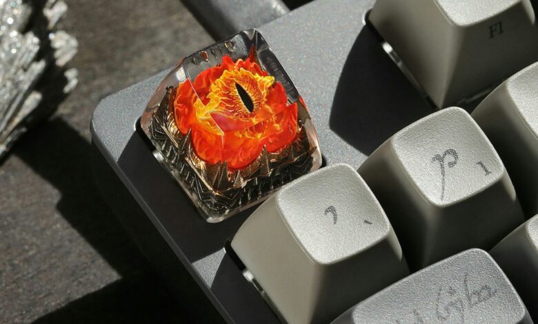 Sauron’s Eye inspira novidade em design de teclados mecânicos