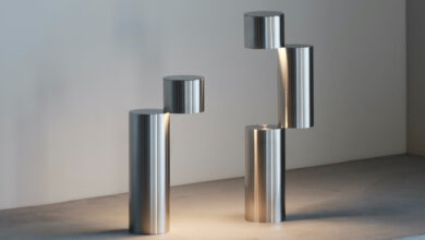 Moment Lamp traz ritmo silencioso ao design de interiores