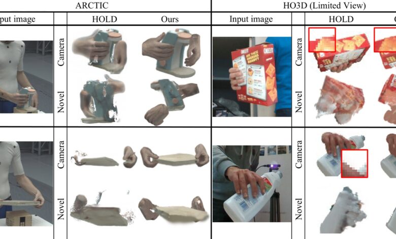 CNN reconstrói interações 3D em vídeos com objetos ocultos