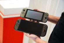 Nintendo Switch 2 compara tamanho com Switch e Steam Deck