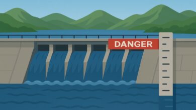 Ataque força abertura de válvula de represa na Noruega