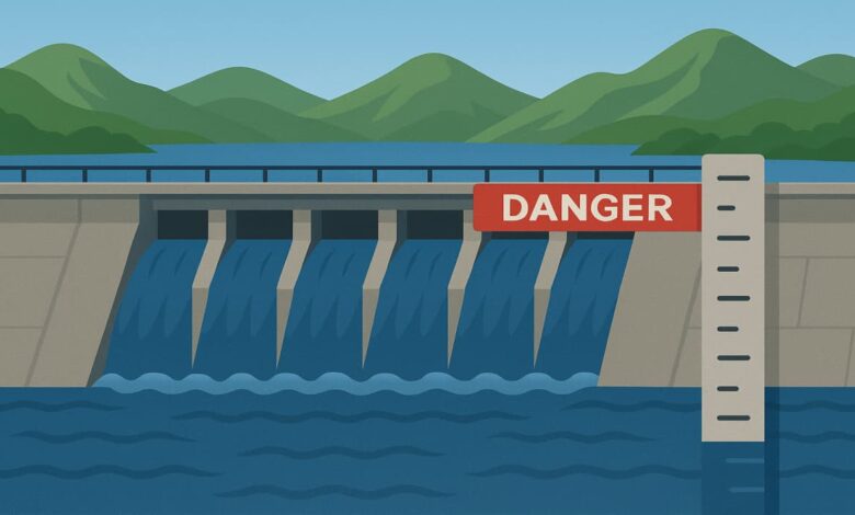Ataque força abertura de válvula de represa na Noruega