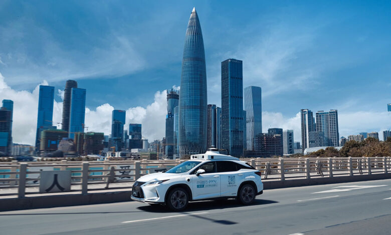 Pony.ai e Xihu lançam 1k robôs-táxi em Shenzhen