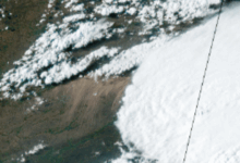 NASA monitora tempestade de poeira em Chicago com satélite