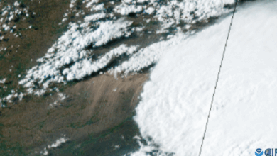 NASA monitora tempestade de poeira em Chicago com satélite