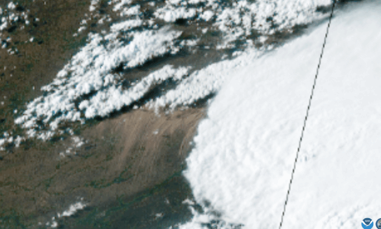 NASA monitora tempestade de poeira em Chicago com satélite