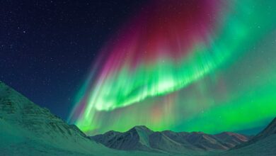NASA observa auroras em 23 estados dos EUA esta noite