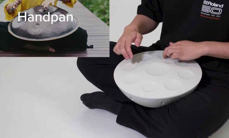 Roland Mood Pan une design e som para momentos de serenidade