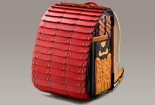 Mochila inspirada em armadura de samurai é destaque no design