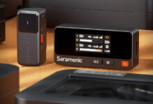 Saramonic lança microfone sem fio com design retrô-futurista