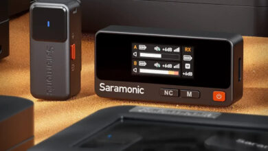 Saramonic lança microfone sem fio com design retrô-futurista