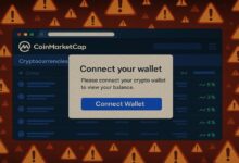 CoinMarketCap alerta sobre ataque que rouba $43K de usuários