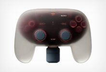 Sony apresenta controle de jogo com design transparente inspirado em ‘goo’