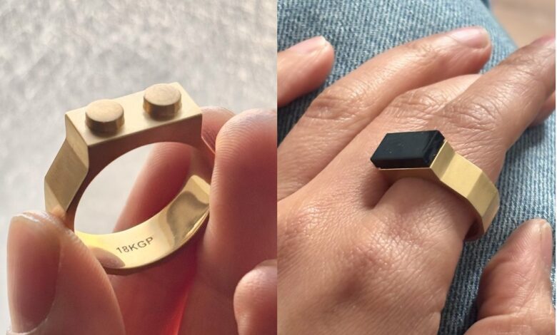 Design de produtos transforma anéis em tesouros infantis