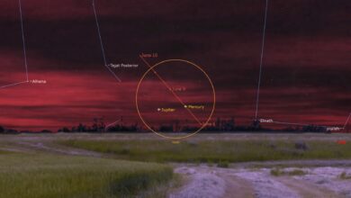 NASA observa Júpiter e Mercúrio alinhados no céu esta semana
