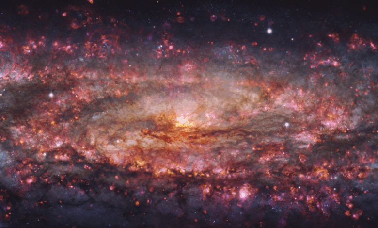 NASA captura imagem mais detalhada de galáxia em mil cores
