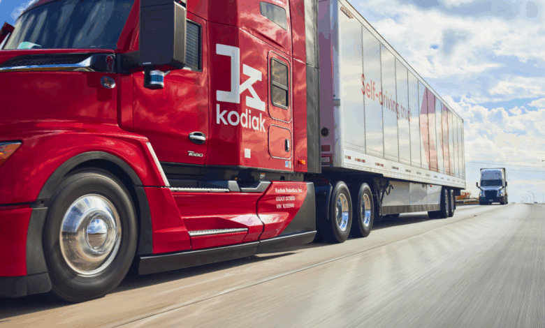 Kodiak utiliza tecnologia de direção remota da Vay em caminhões autônomos