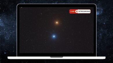 NASA transmite conjunção de Marte e Regulus em 17 de junho