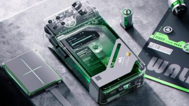 Sony apresenta conceito transparente de Walkman com design retrô