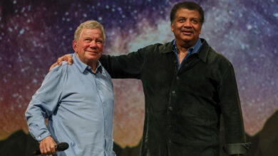 NASA explora o universo ao lado de Shatner e Tyson