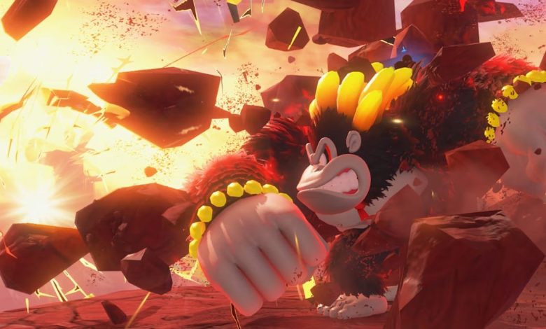 Donkey Kong Bananza traz ambiente destrutível inovador