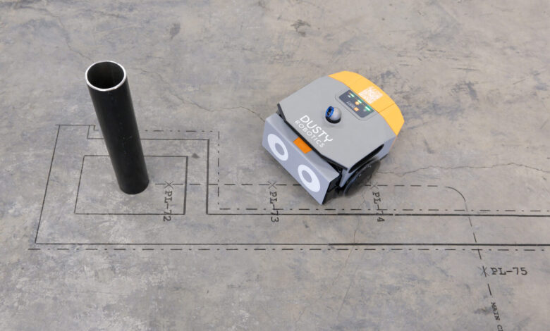 Dusty Robotics desenvolve robô FieldPrinter 2 com PMD