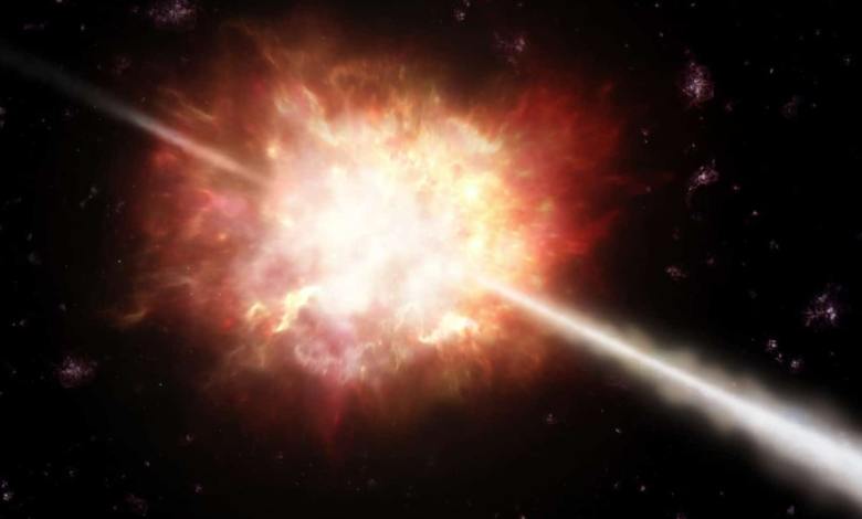 NASA descobre explosão cósmica revelando segredos de raios gama