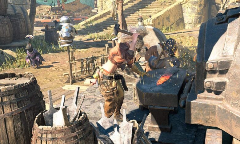 Monster Hunter Wilds ensina a atualizar talismãs no PS5